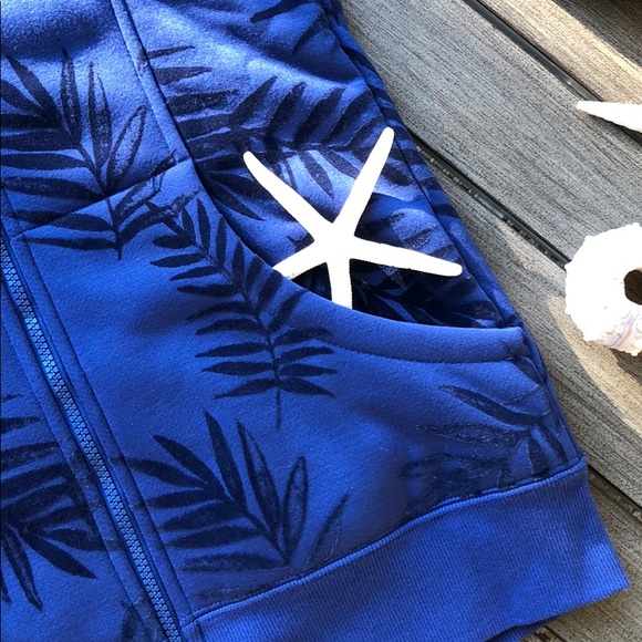 🌴🌼ROXY- FROST PRINTED ZIP UP HOODIE SWEATER🌼🌴 - Picture 13 of 16